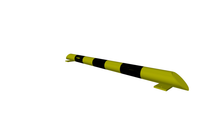 Produkt Impact barrier N 1200 – maximum safety for high-traffic warehouse areas
