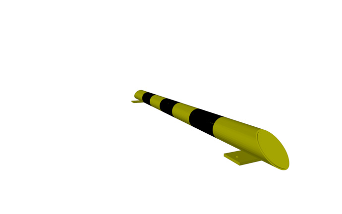 Produkt Impact barrier N 1200 – maximum safety for high-traffic warehouse areas