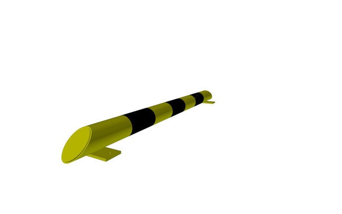 Produkt Impact barrier N 1200 – maximum safety for high-traffic warehouse areas
