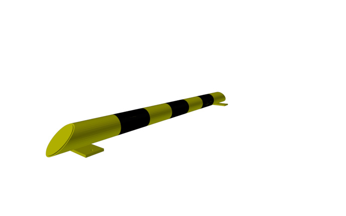 Produkt Impact barrier N 1200 – maximum safety for high-traffic warehouse areas