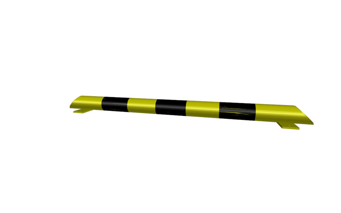Produkt Impact barrier N 1200 – maximum safety for high-traffic warehouse areas