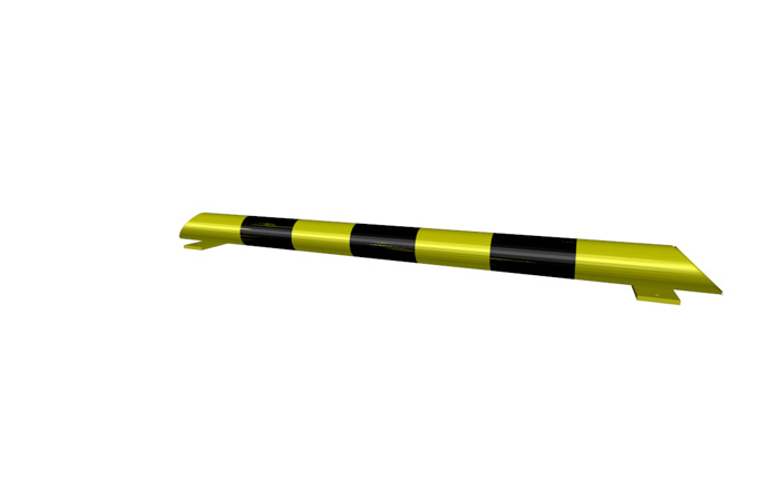 Produkt Impact barrier N 1200 – maximum safety for high-traffic warehouse areas