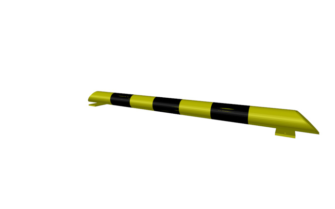 Produkt Impact barrier N 1200 – maximum safety for high-traffic warehouse areas