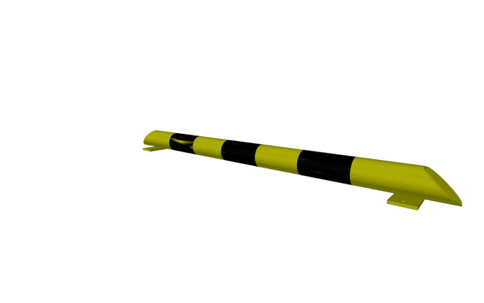 Produkt Impact barrier N 1200 – maximum safety for high-traffic warehouse areas