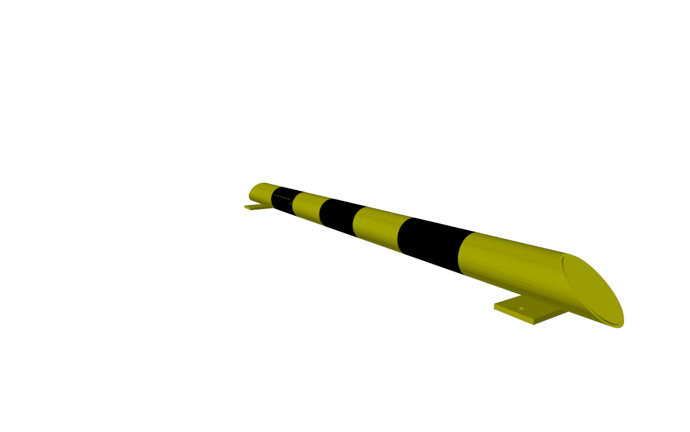 Produkt Impact barrier N 1200 – maximum safety for high-traffic warehouse areas