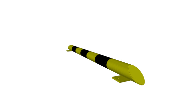 Produkt Impact barrier N 1200 – maximum safety for high-traffic warehouse areas