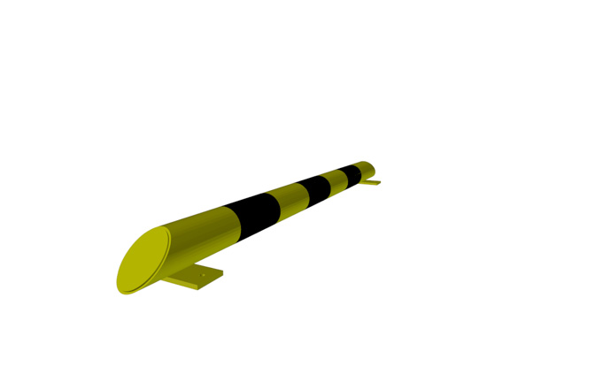 Produkt Impact barrier N 1200 – maximum safety for high-traffic warehouse areas