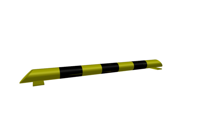 Produkt Impact barrier N 1200 – maximum safety for high-traffic warehouse areas