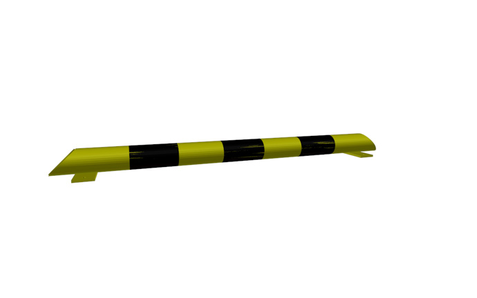 Produkt Impact barrier N 1200 – maximum safety for high-traffic warehouse areas