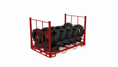 AT 15533 tire rack for passenger car tires