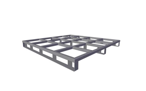 Metal platform transport palette ASP 026P00