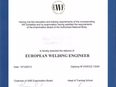 European Welding Enginner