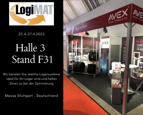 25 - 27 April - you will find us at the LogiMAT trade fair