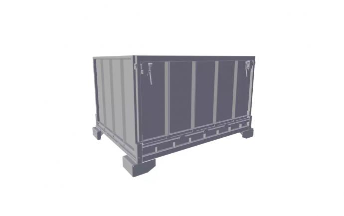 Metal storage container AT 203